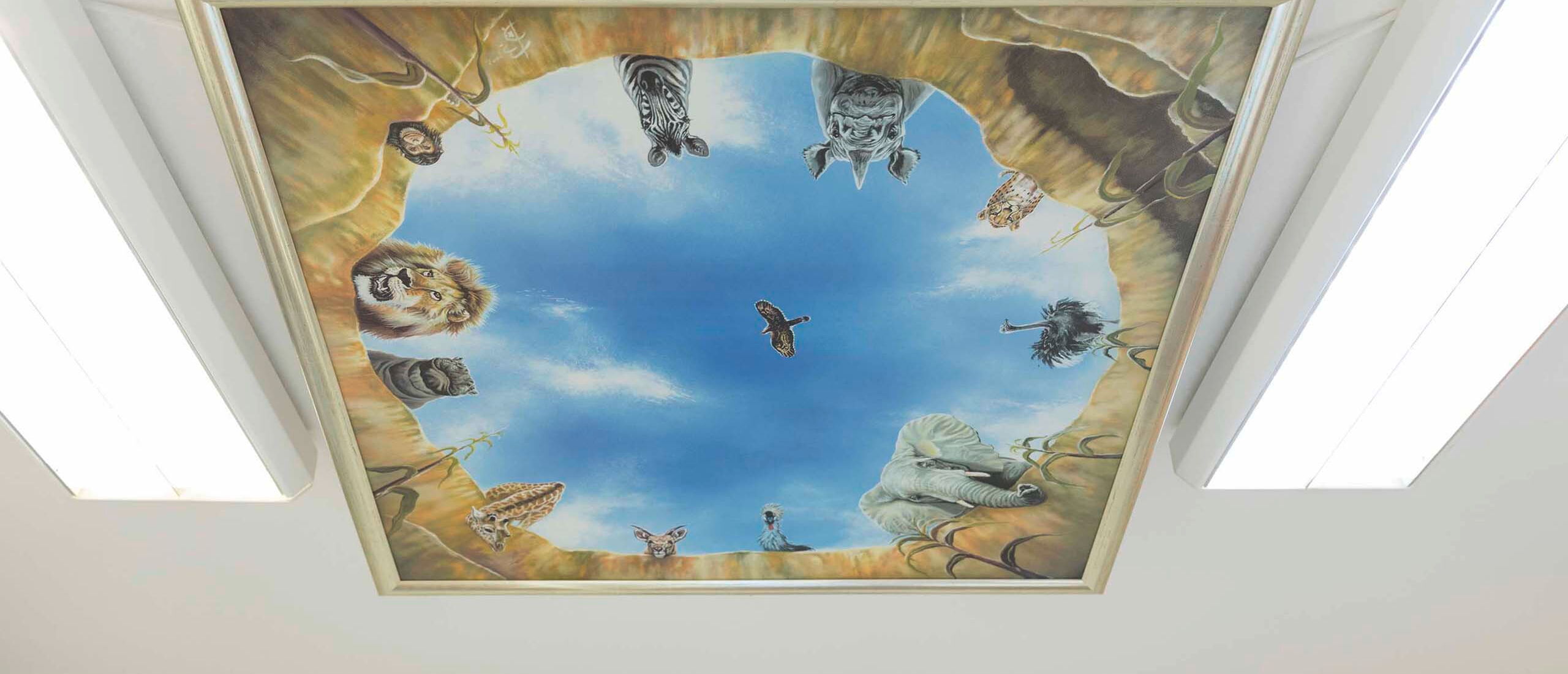 Deckenbild - Zahnarztpraxis Dr. Gordon Schroeder in Lengerich